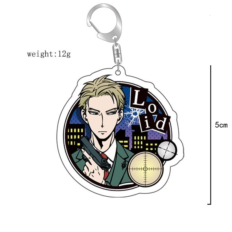間諜過家家SPY×FAMILY黃昏勞埃德·福傑約爾阿尼亞 亞克力鑰匙扣 掛飾【單買三件起送】