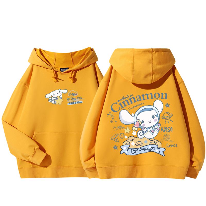 三麗鷗聯名衛衣2025秋冬新款親子情侶裝連帽衛衣