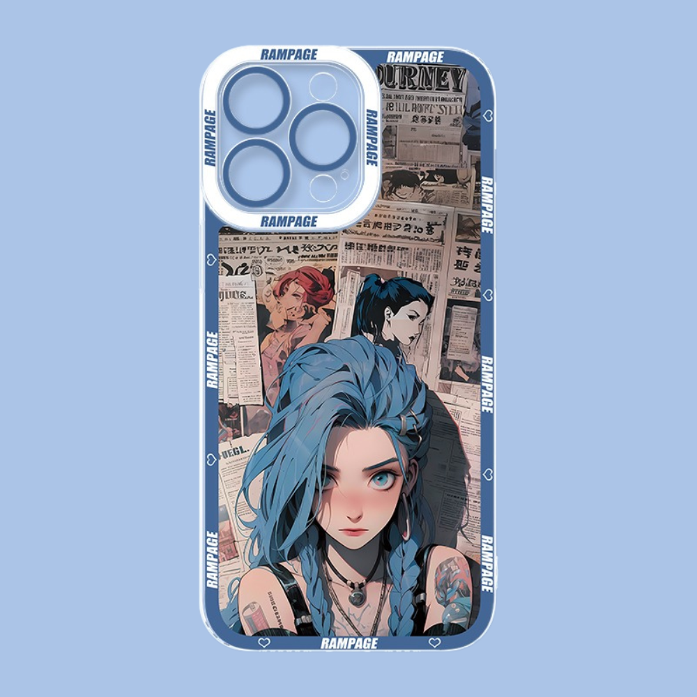 金克斯天使眼透明防摔軟殼