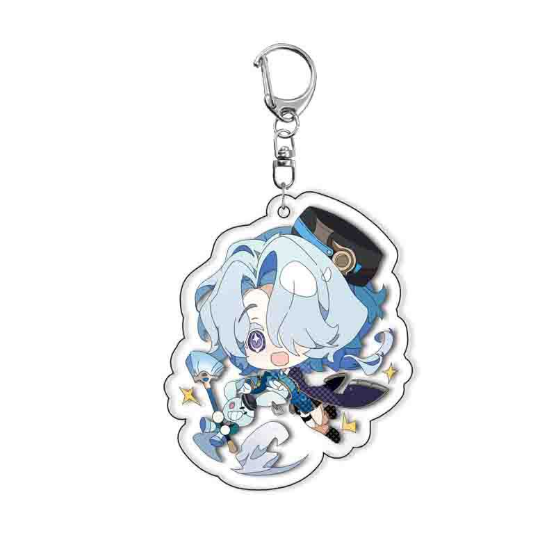崩壞星穹鐵道愛莉希雅亞克力鑰匙扣掛飾遊戲周邊銀狼景元 白露【單買三件起送】