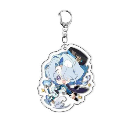 崩壞星穹鐵道愛莉希雅亞克力鑰匙扣掛飾遊戲周邊銀狼景元 白露【單買三件起送】