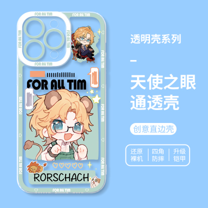 蘋果 系列時空中的繪旅人天使眼透明防摔手機殼