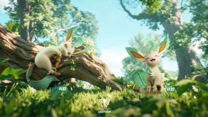 【預購】玩得Wonder studio 妙蛙草&葉伊布