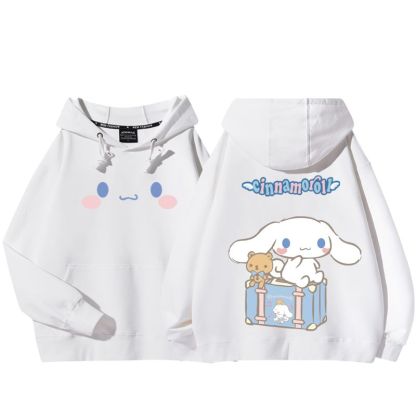 三麗鷗聯名衛衣2023秋冬新款親子情侶裝薄絨款連帽衛衣-星夢cosplay