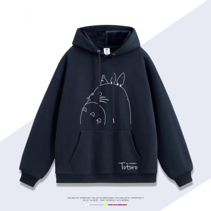 龍貓 聯名衛衣2025秋冬新款 親子情侶裝連帽衛衣