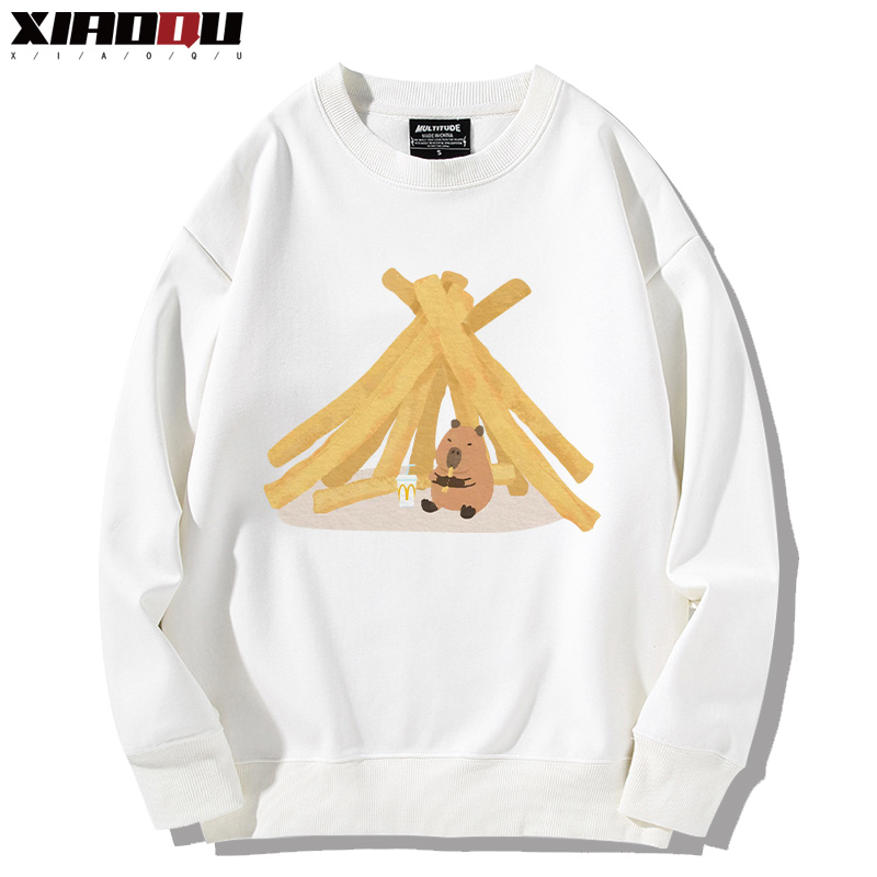 卡皮巴拉 2024親子情侶裝 圓領長袖