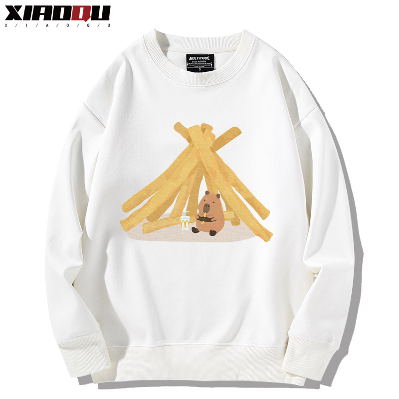 卡皮巴拉 2024親子情侶裝 圓領長袖