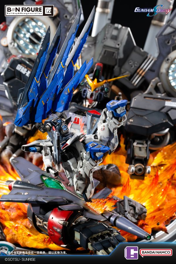 【預購】萬代南夢宮 《機動戰士高達SEED DESTINY》雙機甲對戰珍藏級雕像