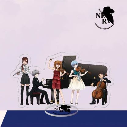 福音EVA綾波麗立牌動漫周邊亞克力鑰匙扣明日香真希波碇真嗣渚薰掛飾【單買三件起送】