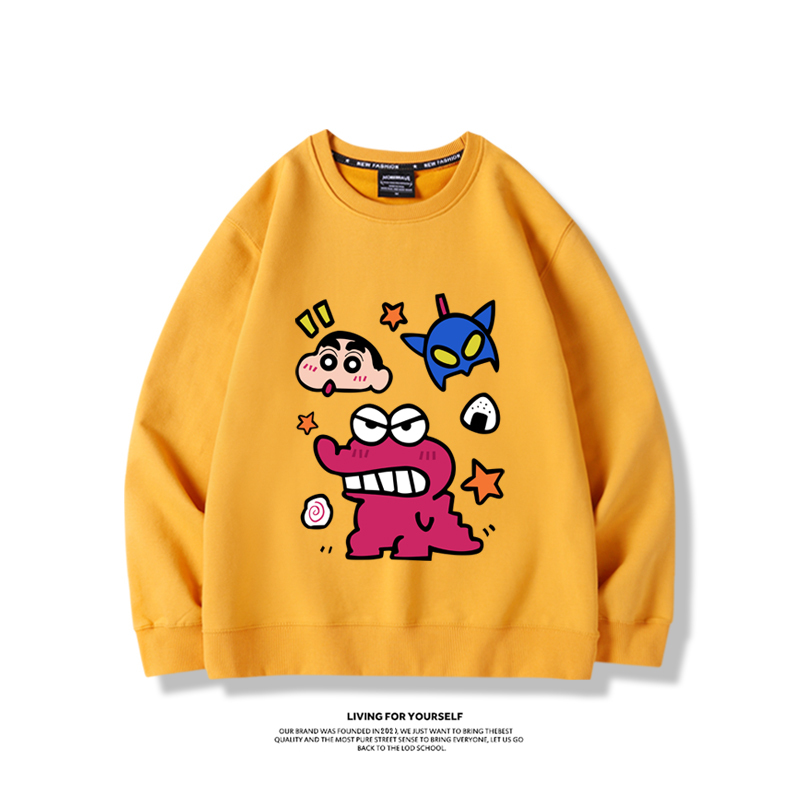 蠟筆小新2023親子情侶裝 圓領長袖