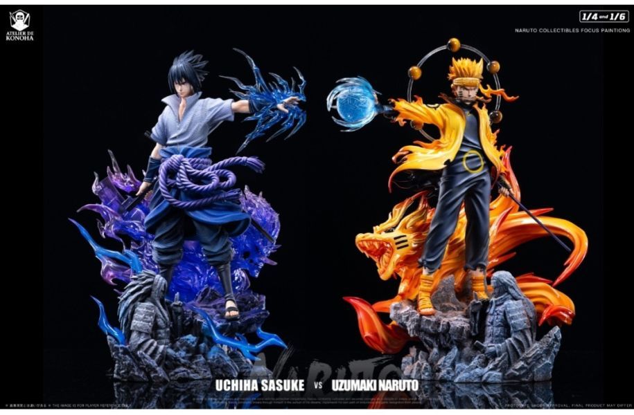 【預購】ATELIER DE KONOHA 輕雕系列 火影忍者 鳴人&佐助