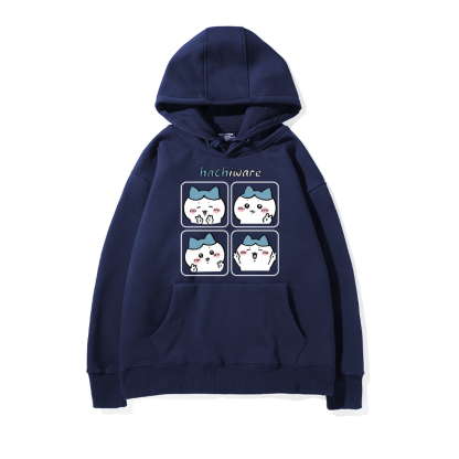 chiikawa 2024秋冬新款親子情侶裝薄絨款連帽衛衣