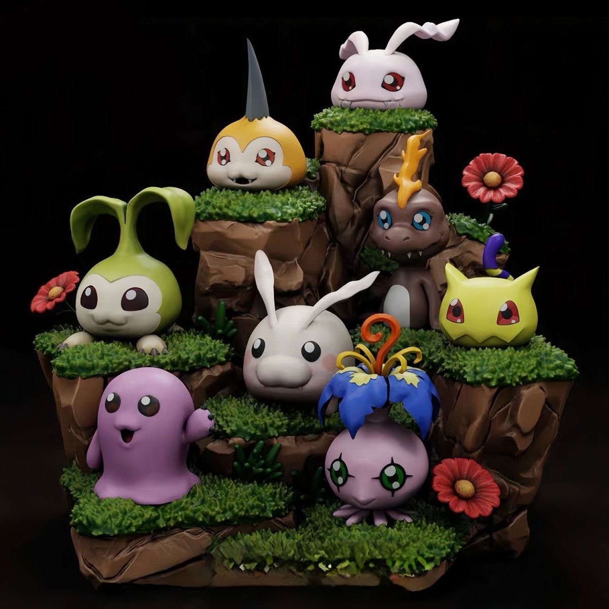 數碼寶貝 幼年期與假山