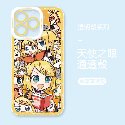 蘋果 系列世界計劃天使眼透明防摔軟殼