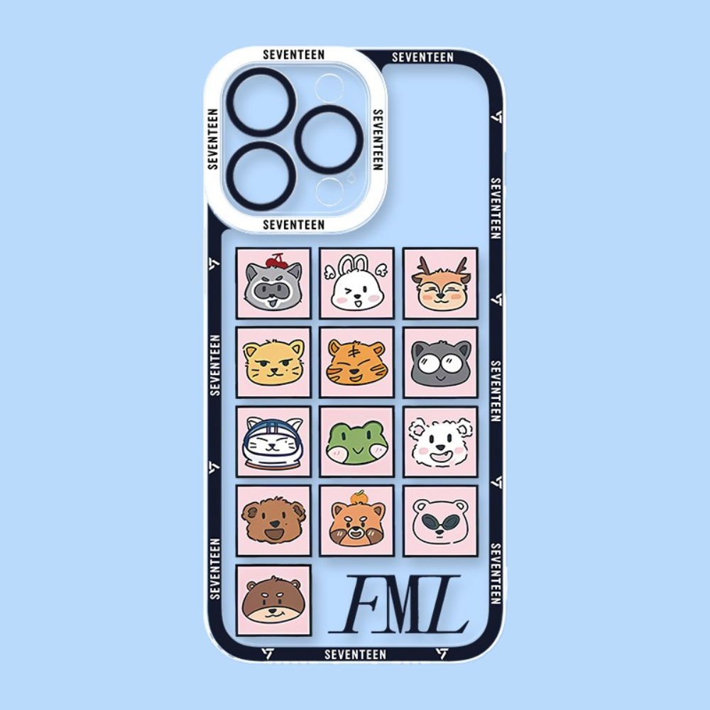 seventeen天使眼透明防摔軟殼