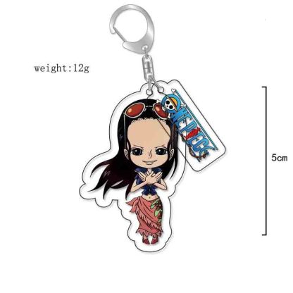 航海王草帽路飛索隆喬巴羅賓亞力克鑰匙扣掛飾【單買三件起送】