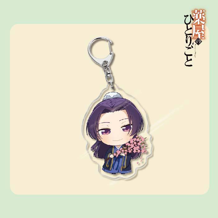 藥屋少女的呢喃周邊貓貓壬氏玉葉妃高順亞克力鑰匙扣掛飾【單買三件起送】