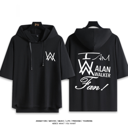艾倫沃克 Alan Walker 連帽短袖T恤