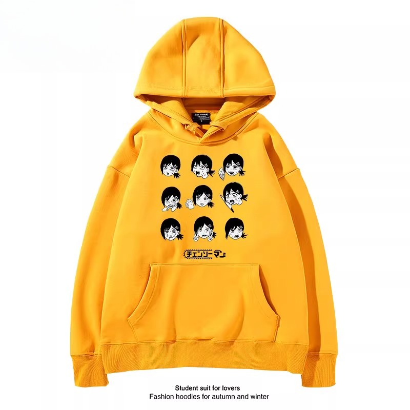 鏈鋸人 聯名衛衣2025秋冬新款 親子情侶裝連帽衛衣