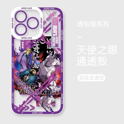 蘋果 系列jojo的奇妙冒險天使眼透明防摔軟殼