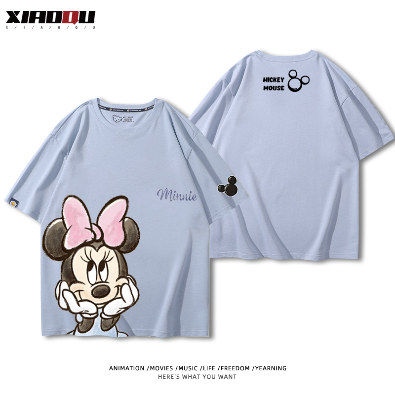 迪士尼米老鼠 2024親子情侶裝 圓領長袖