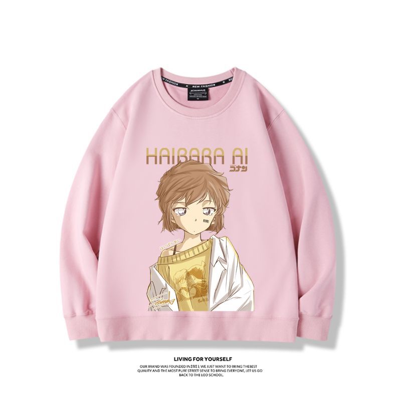 名偵探柯南2024親子情侶裝 圓領長袖