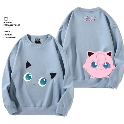 寶可夢 2024親子情侶裝 圓領長袖