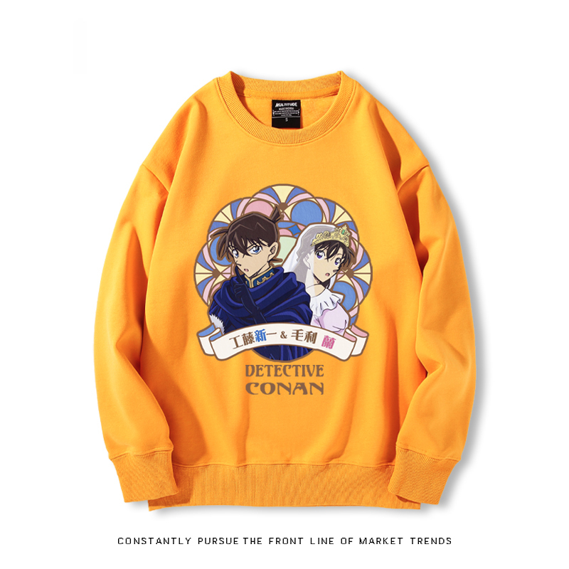 名偵探柯南 聯名2024親子情侶裝 圓領長袖