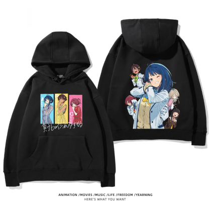 敗犬女主也太多了聯名衛衣2024秋冬新款親子情侶裝薄絨款連帽衛衣