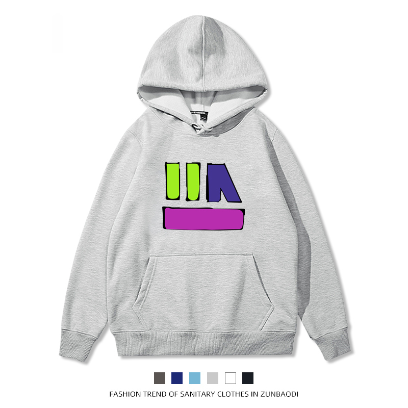 永遠是深夜有多好 聯名衛衣2024秋冬新款親子情侶裝薄絨款連帽衛衣