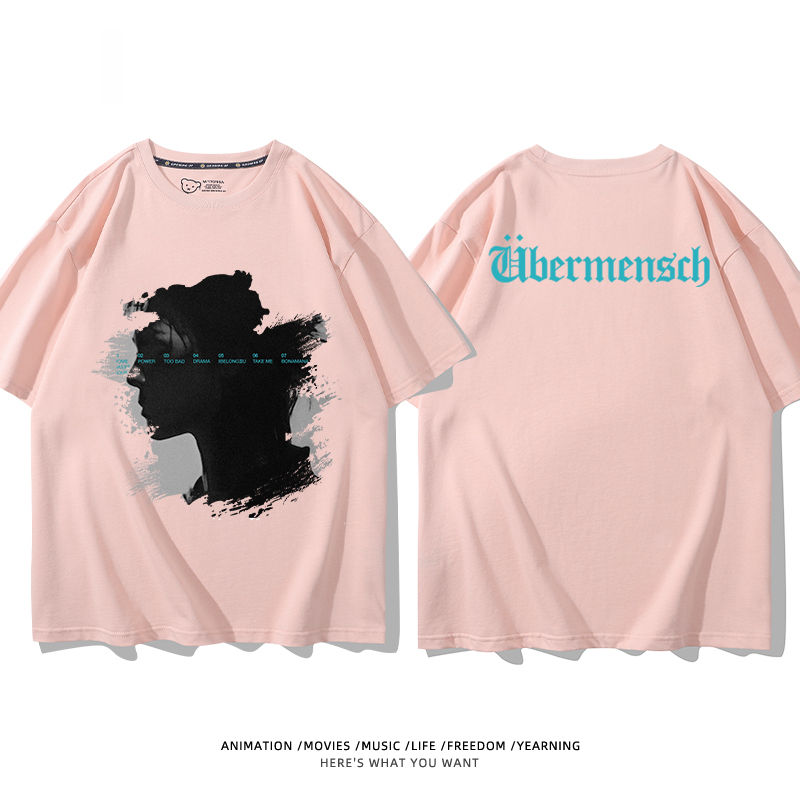 GD權志龍 2025新款親子情侶男女同款 T恤