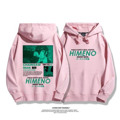 鏈鋸人新款 親子情侶男女款連帽衛衣