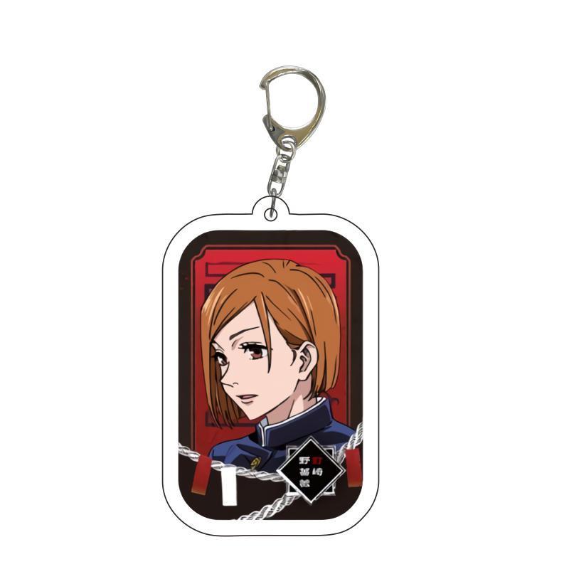 鑰匙扣咒術迴戰伏黑惠五條悟虎杖野薔薇熊貓雙面亞克力掛飾【單買三件起送】