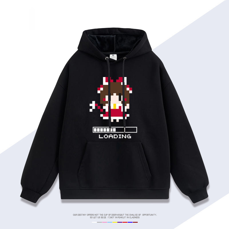 東方Project 聯名衛衣2025秋冬新款親子情侶裝連帽衛衣