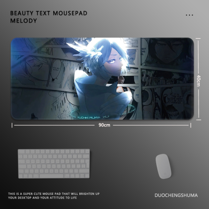 初音未來 主題桌墊 布質滑鼠墊