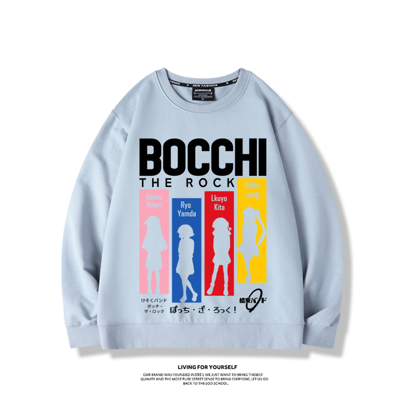 孤獨搖滾2024親子情侶裝 圓領長袖