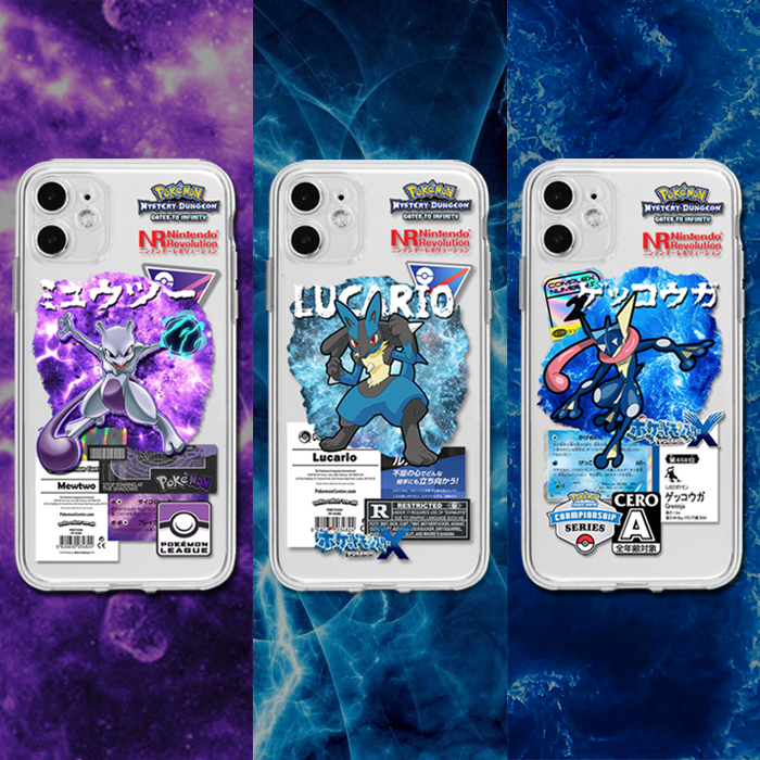 蘋果 系列寶可夢天使眼透明防摔軟殼