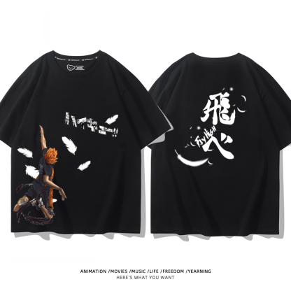 排球少年 2024親子情侶男女同款 純棉T恤