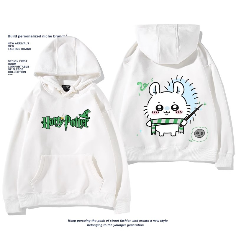 chiikawa 2025秋冬新款親子情侶裝連帽衛衣