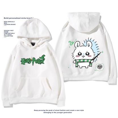 chiikawa 2025秋冬新款親子情侶裝連帽衛衣