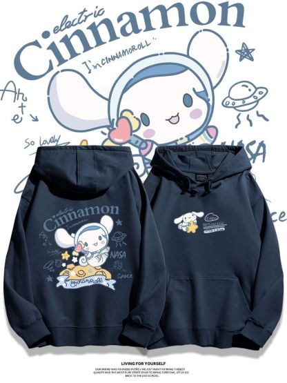 三麗鷗聯名衛衣2025秋冬新款親子情侶裝連帽衛衣