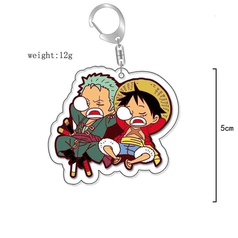航海王 草帽路飛索隆羅香克斯周邊鑰匙扣 掛飾【單買三件起送】