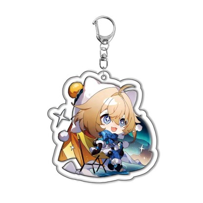 崩壞星穹鐵道愛莉希雅亞克力鑰匙扣掛飾遊戲周邊銀狼景元 白露【單買三件起送】