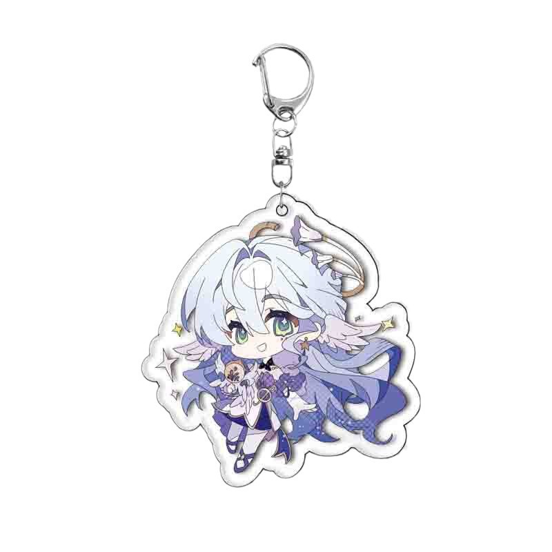 崩壞星穹鐵道愛莉希雅亞克力鑰匙扣掛飾遊戲周邊銀狼景元 白露【單買三件起送】