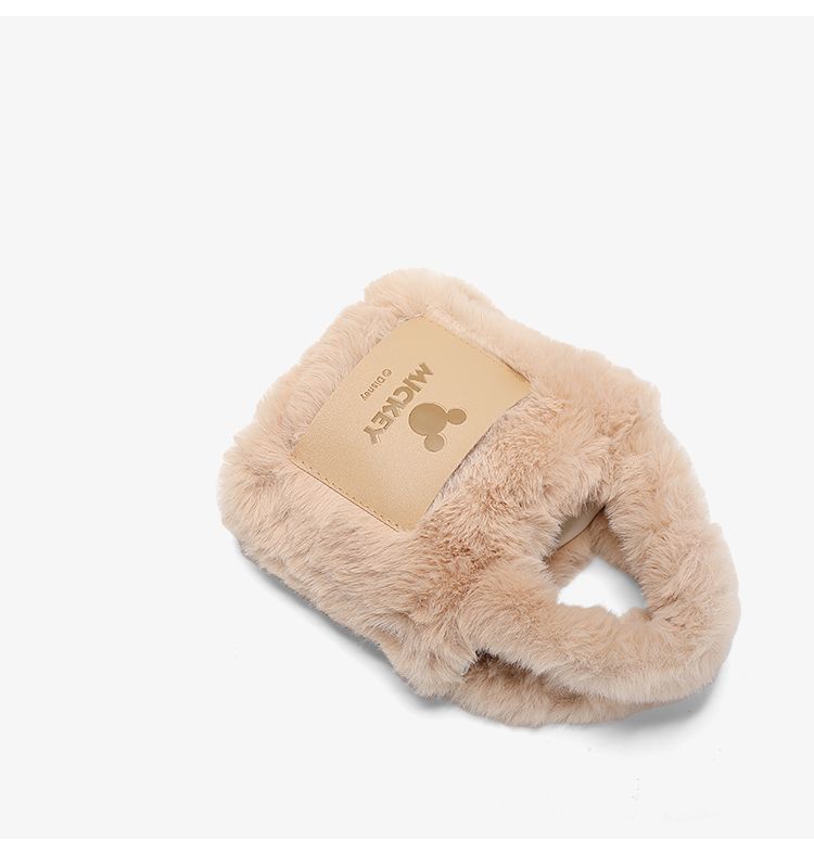 STARRY&DREAM正品毛毛秋冬包女2024新款手提單肩時尚毛絨水桶包