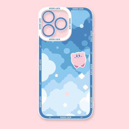 星之卡比天使眼透明防摔軟殼