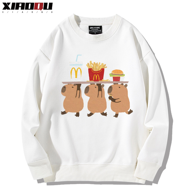 卡皮巴拉 2024親子情侶裝 圓領長袖