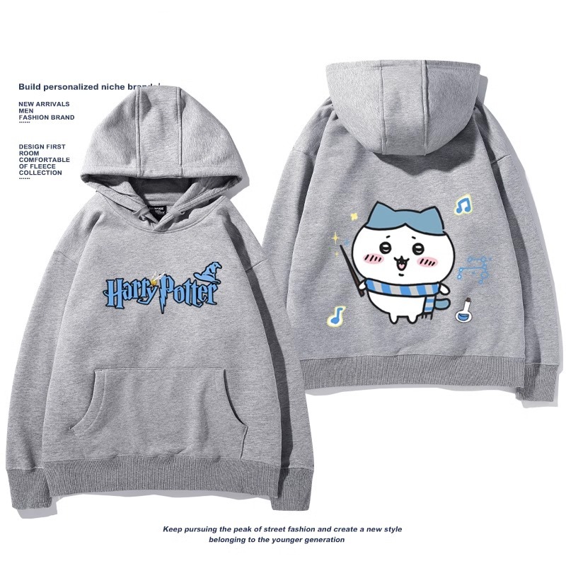 chiikawa 2025秋冬新款親子情侶裝連帽衛衣