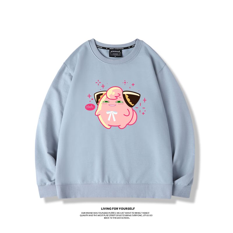 寶可夢聯名間諜家家酒2023親子情侶裝 圓領長袖