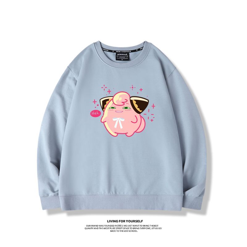 寶可夢聯名間諜家家酒2023親子情侶裝 圓領長袖